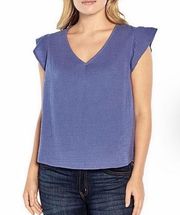 Periwinkle Double Gauze Top size XL