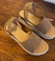 Brown Platform Wedges