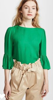 Bernice Ruffle Sleeve Top