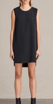 All Saints Black Kaili Laced Dress 