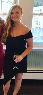 Black Off The Shoulder Dress