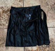 PLeather skirt 