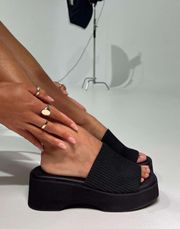 Therapy Nawty Sandals Black