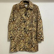 Leopard Trench Coat