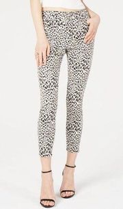Juniors Womens Tinseltown Leopard Print Skinny Jeans - Sz 13
