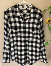 Black And White Flannel