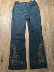 Vintage St. John High Rise Flare Jeans size 2