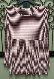 Flamingo Urban striped long sleeve top