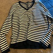 Mango striped sweater top M