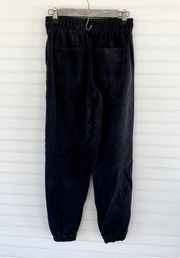 Forever 21 Black Bottoms Joggers Size S