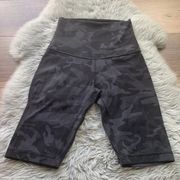 Lululemon Women’s 4  Align Super High Rise Short *10" Incognito Camo Multi Grey