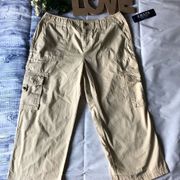 Chaps Khaki Capris by Polo Ralph Lauren (NWT)