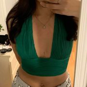 Marilyn Monroe Green Halter Top