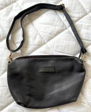 Remi & Reid Leather Crossbody Handbag (shoulder purse gray anthropologie)