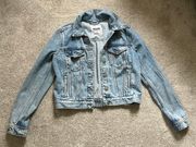 Garage Cropped Jean Jacket