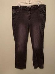 Sonoma Black Straight Jeans Size 18R