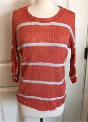 striped sweater size small