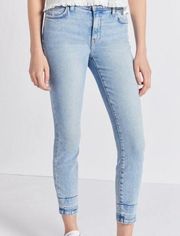 Current Elliott Joey high rise vintage crop jeans