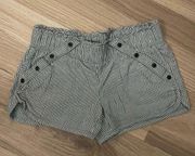 Rewind Women’s Striped Pull On Shorts Size 3 (SHT014)