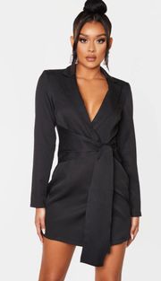 Wrap Blazer Mini Dress