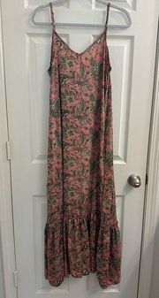 fabrik floral dress size M