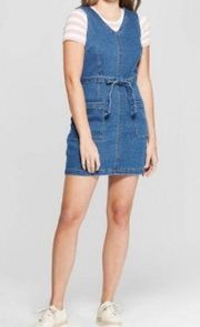 Medium Sleeveless Denim Jean Dress