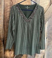 The Territory Ahead V Neck tunic