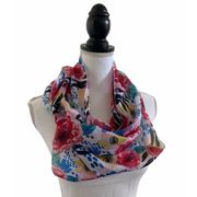 Floral Print Multicolor Women’s Oversized Fashion Scarf Infinity Style Size OSFM