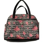 Pink Blooms Floral Satchel