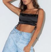 Princess Polly  orson top in black