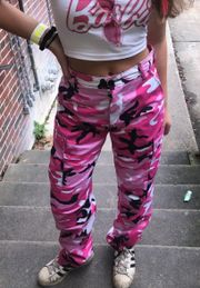 Pink Camo Pants