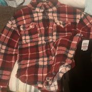 Almost Famous women’s Sherpa flannel NWT