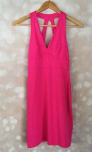 Pink Halter Style Dress