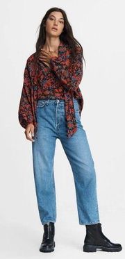 Rag & Bone 90s High Rise Straight Jeans in Celestial sz 27