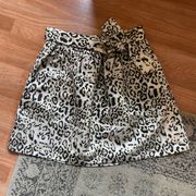 Size 8 Leopard Skirt