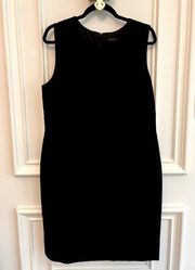 DONNAKARAN Simple Black Dress