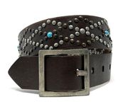 Vintage Studded Leather Belt