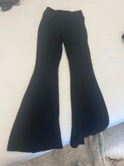 Black Flare Leggings