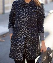 LOFT Snow Leopard Coat