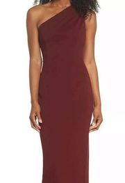 Katie May Angelina Crepe Column Bordeaux