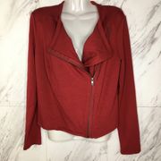 Ella Moss Asymmetrical Moto Jacket