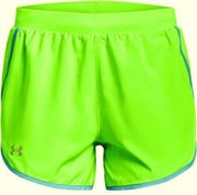 Under Armour NWT  FlyBy Bright Green Shorts XS