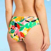Kona Sol - Women's Medium Coverage Hipster Bikini Bottom Swimsuit  Suit Bottom L