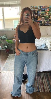 Baggy Low Rise Jeans 