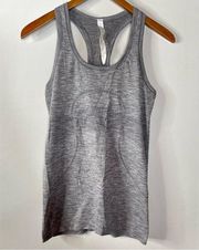 Lululemon Swiftly Tech Tank Top Regular Length Heather Gray Size 6