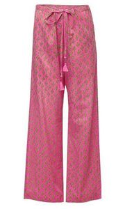 Pax Philomena Women’s Pink Cactus Prickly Pax Cotton  Pants, size XL NWT