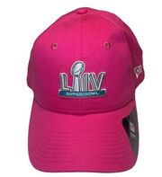 New Era 9Twenty Adjustable Pink Super Bowl LIV 54 Miami Baseball Hat NWOT