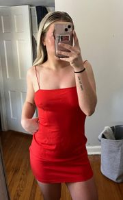 Red Mini Dress