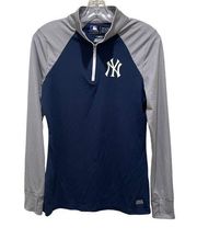 Genuine Merchandise TX3 Cool Yankees Quarter Zip Pullover Women’s Size Medium