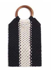 NWT Curateur x LAUDE THE LABEL Gabby Mini Macrame Bag